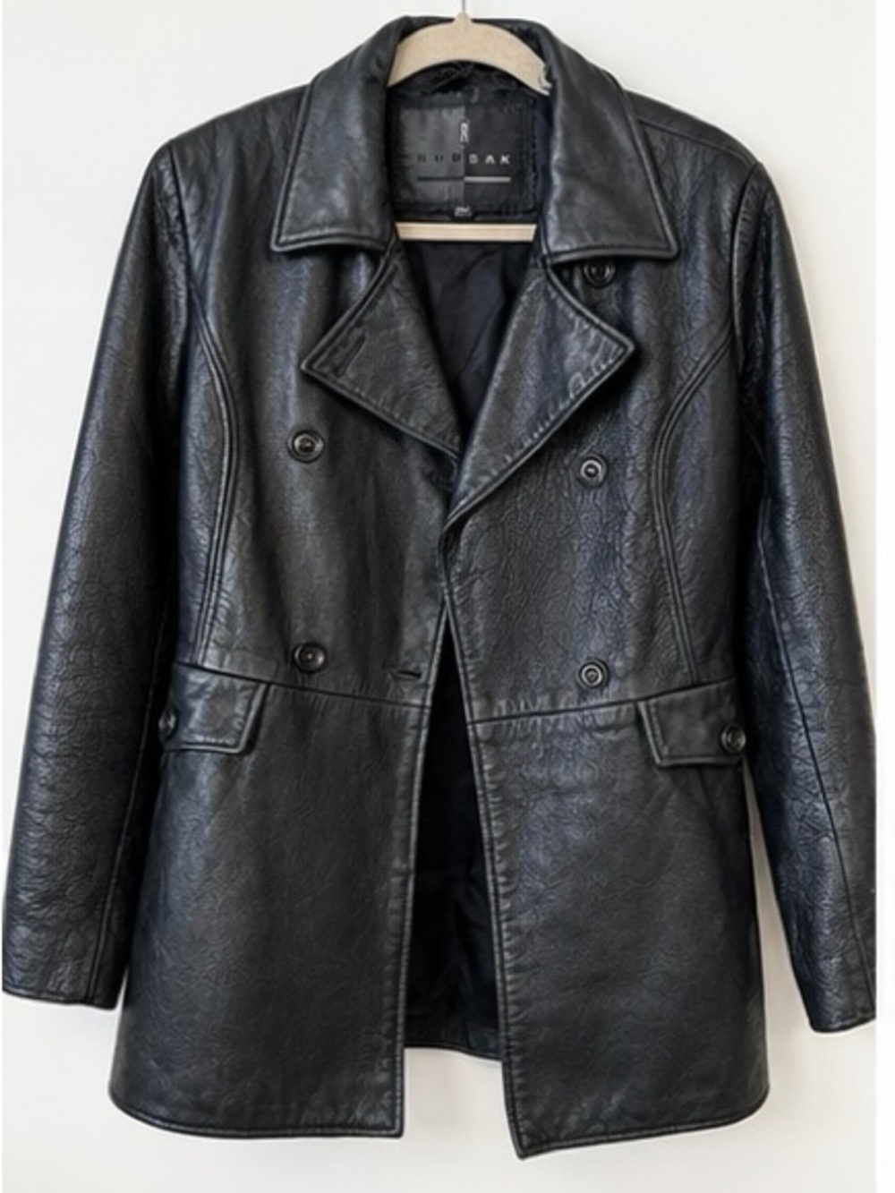 Rudsak Black Leather Jacket medium